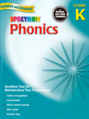 Spectrum Phonics K – Kindergarten